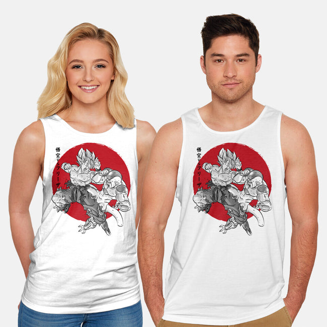 Super Saiyan Vs Fourth Form-Unisex-Basic-Tank-DrMonekers