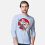 Super Saiyan Vs Fourth Form-Mens-Long Sleeved-Tee-DrMonekers