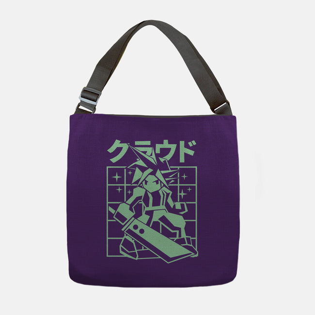 Cloudygon-None-Adjustable Tote-Bag-arace