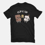 Flip And Sip-Mens-Heavyweight-Tee-rarpoint