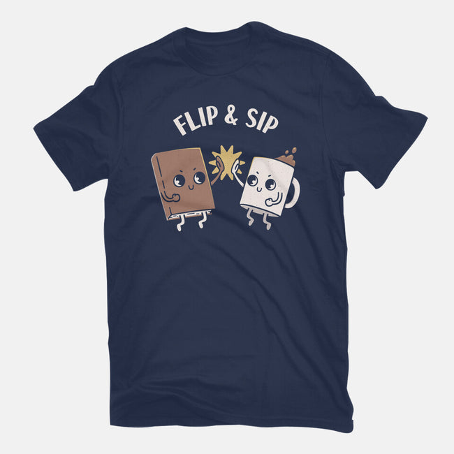 Flip And Sip-Mens-Heavyweight-Tee-rarpoint