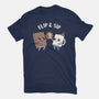 Flip And Sip-Mens-Heavyweight-Tee-rarpoint