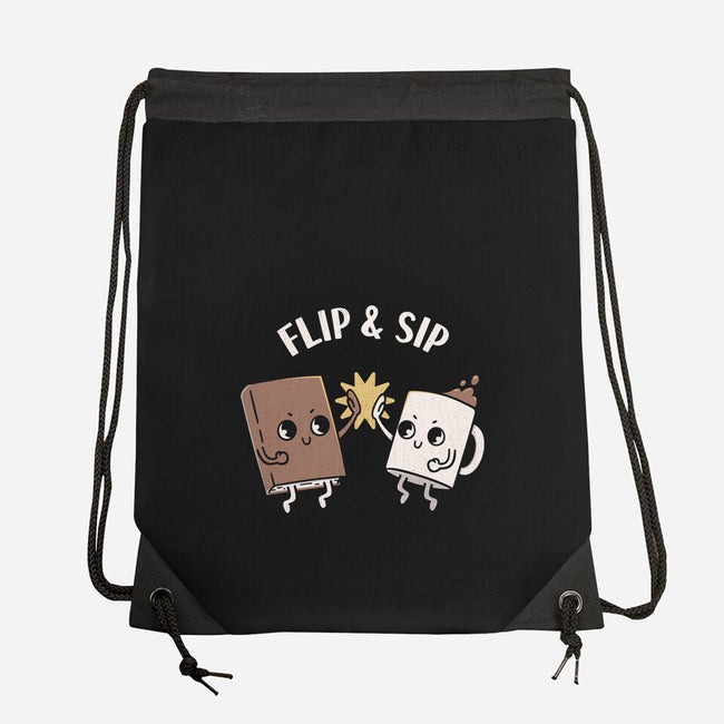 Flip And Sip-None-Drawstring-Bag-rarpoint