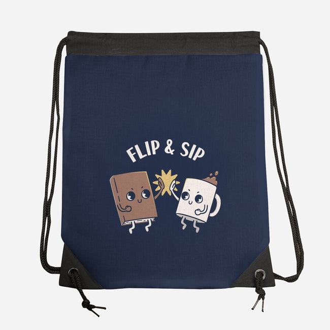 Flip And Sip-None-Drawstring-Bag-rarpoint