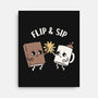 Flip And Sip-None-Stretched-Canvas-rarpoint