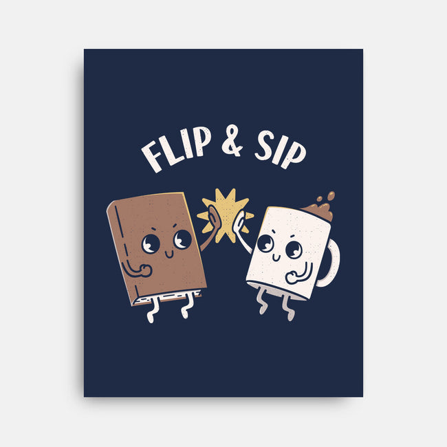 Flip And Sip-None-Stretched-Canvas-rarpoint