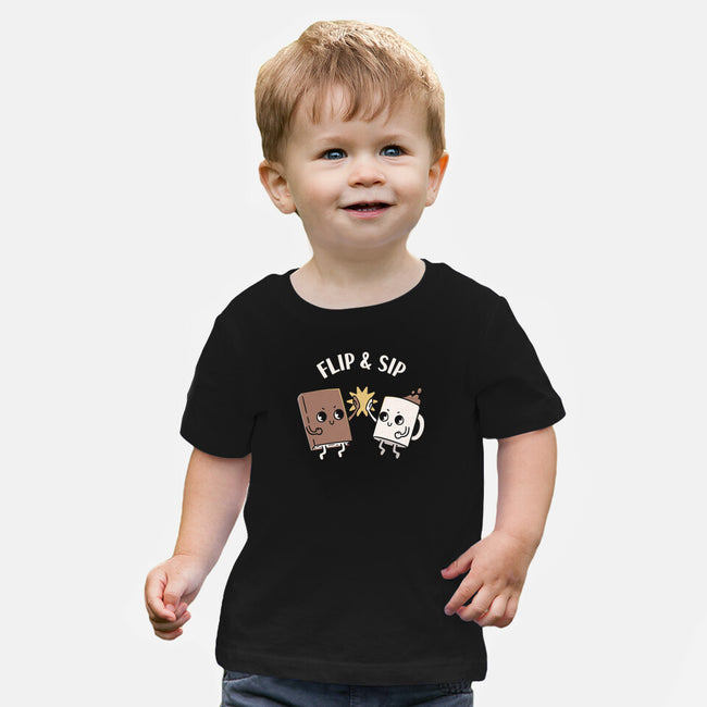Flip And Sip-Baby-Basic-Tee-rarpoint