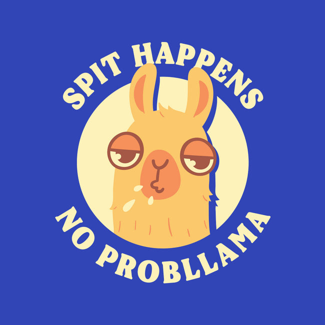 Spit Happens No Probllama-Mens-Basic-Tee-rarpoint