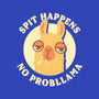 Spit Happens No Probllama-Mens-Basic-Tee-rarpoint
