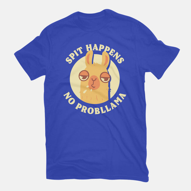 Spit Happens No Probllama-Youth-Basic-Tee-rarpoint