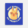 Spit Happens No Probllama-None-Stretched-Canvas-rarpoint