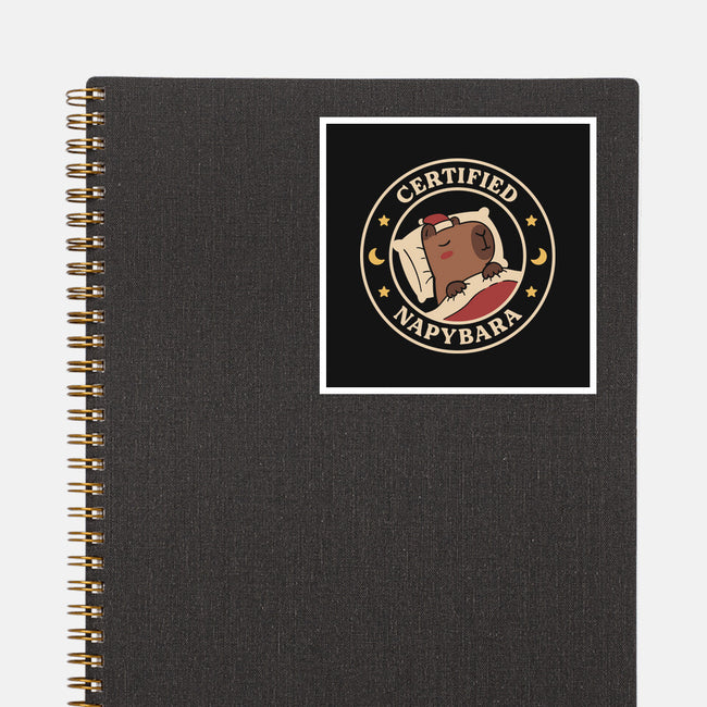 Certified Napybara-None-Glossy-Sticker-rarpoint