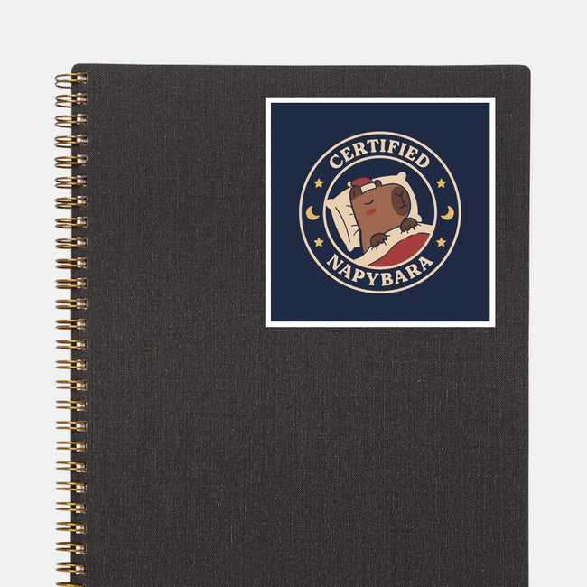 Certified Napybara-None-Glossy-Sticker-rarpoint