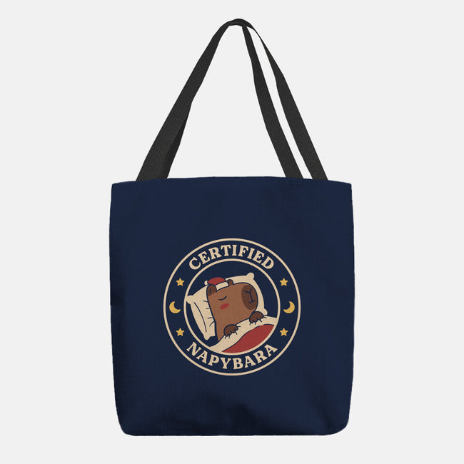 Certified Napybara-None-Basic Tote-Bag-rarpoint