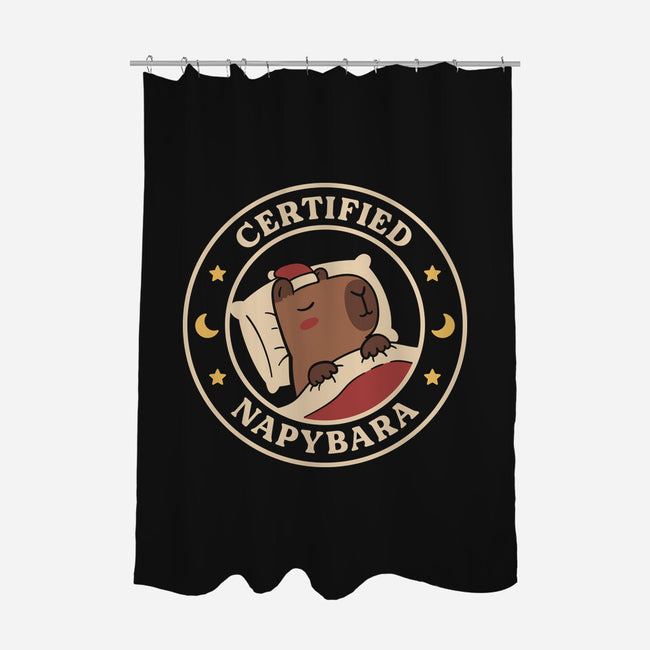 Certified Napybara-None-Polyester-Shower Curtain-rarpoint