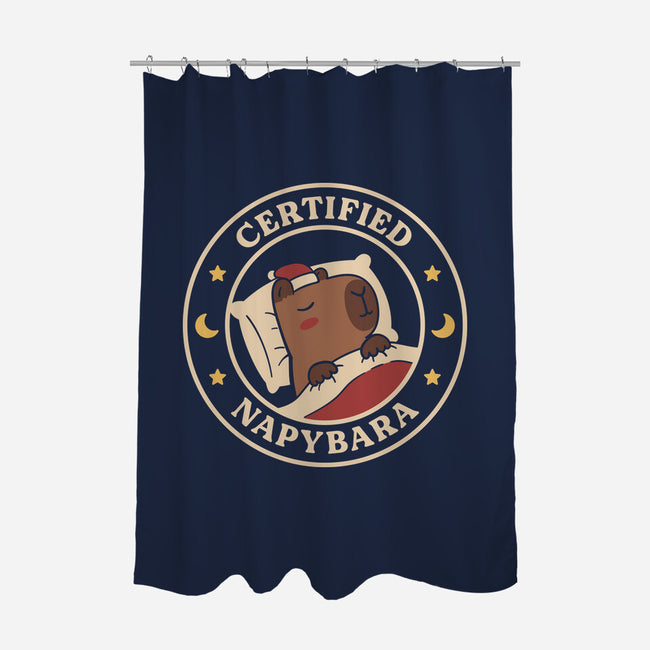 Certified Napybara-None-Polyester-Shower Curtain-rarpoint