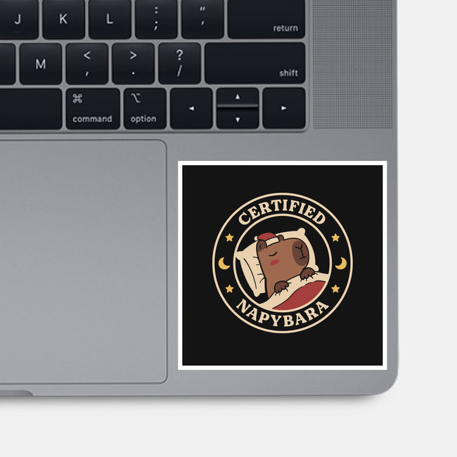 Certified Napybara-None-Glossy-Sticker-rarpoint