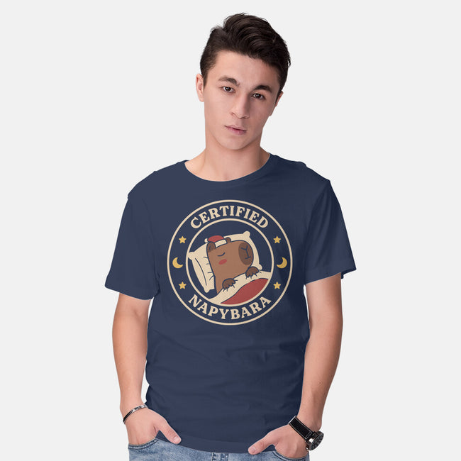 Certified Napybara-Mens-Basic-Tee-rarpoint