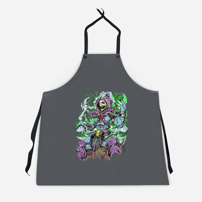 King Skeleton-Unisex-Kitchen-Apron-Guilherme magno de oliveira