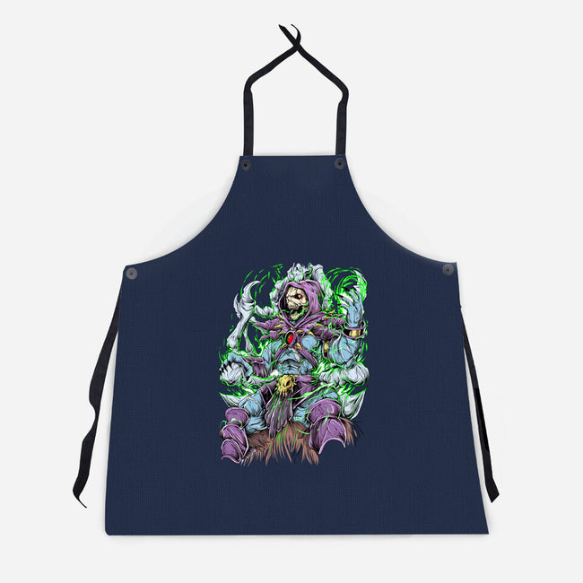 King Skeleton-Unisex-Kitchen-Apron-Guilherme magno de oliveira