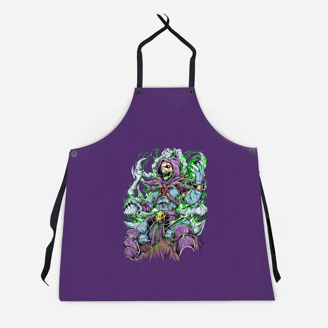 King Skeleton-Unisex-Kitchen-Apron-Guilherme magno de oliveira