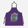King Skeleton-Unisex-Kitchen-Apron-Guilherme magno de oliveira