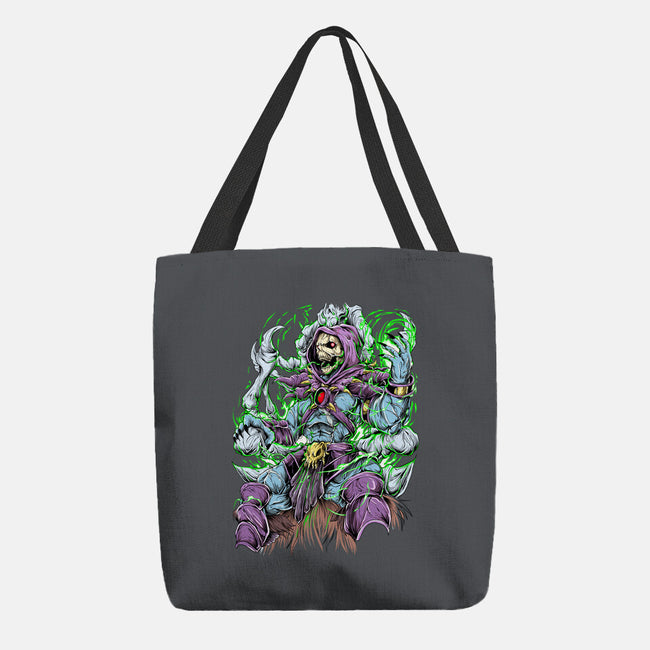 King Skeleton-None-Basic Tote-Bag-Guilherme magno de oliveira