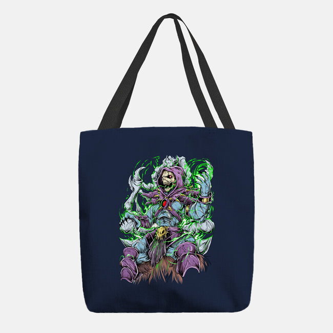 King Skeleton-None-Basic Tote-Bag-Guilherme magno de oliveira