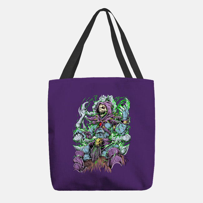 King Skeleton-None-Basic Tote-Bag-Guilherme magno de oliveira