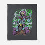 King Skeleton-None-Fleece-Blanket-Guilherme magno de oliveira
