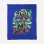 King Skeleton-None-Fleece-Blanket-Guilherme magno de oliveira
