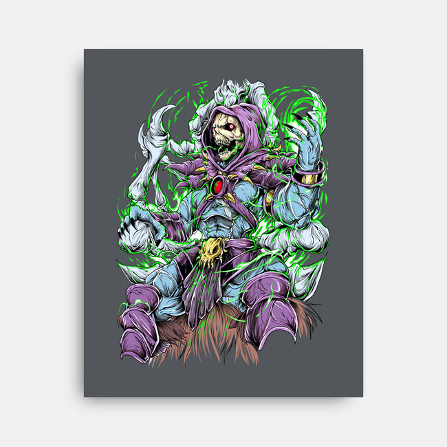 King Skeleton-None-Stretched-Canvas-Guilherme magno de oliveira
