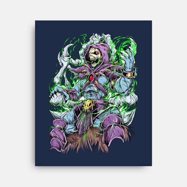 King Skeleton-None-Stretched-Canvas-Guilherme magno de oliveira