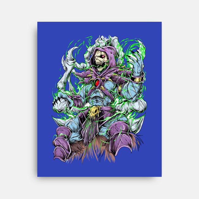 King Skeleton-None-Stretched-Canvas-Guilherme magno de oliveira