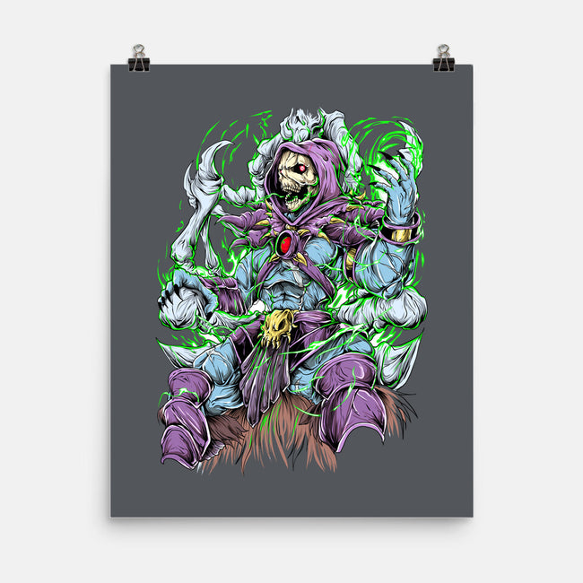King Skeleton-None-Matte-Poster-Guilherme magno de oliveira