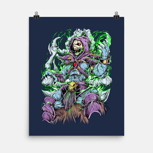 King Skeleton-None-Matte-Poster-Guilherme magno de oliveira