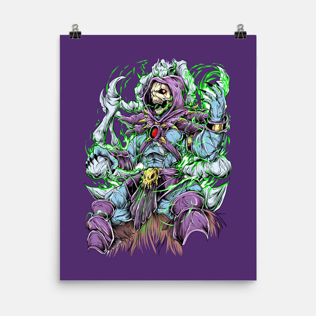 King Skeleton-None-Matte-Poster-Guilherme magno de oliveira