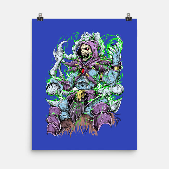 King Skeleton-None-Matte-Poster-Guilherme magno de oliveira