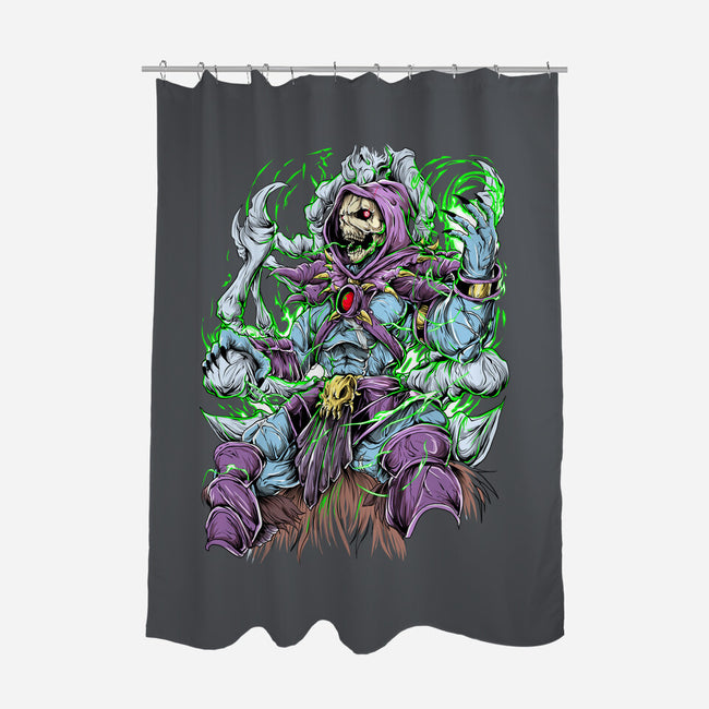 King Skeleton-None-Polyester-Shower Curtain-Guilherme magno de oliveira