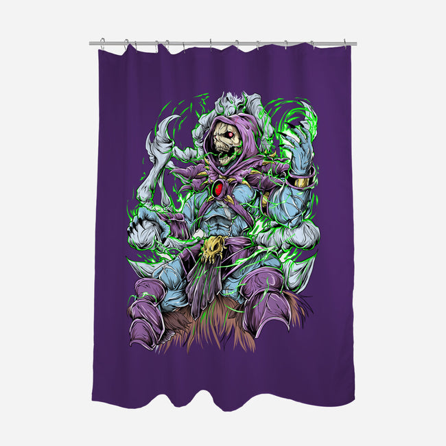King Skeleton-None-Polyester-Shower Curtain-Guilherme magno de oliveira