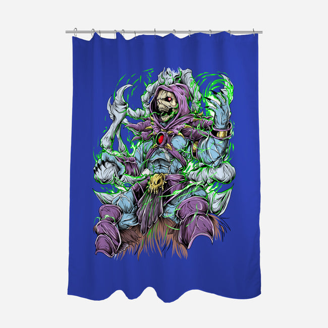 King Skeleton-None-Polyester-Shower Curtain-Guilherme magno de oliveira