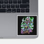 King Skeleton-None-Glossy-Sticker-Guilherme magno de oliveira