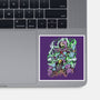 King Skeleton-None-Glossy-Sticker-Guilherme magno de oliveira