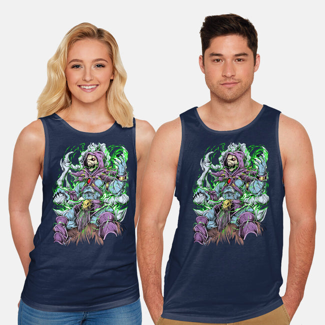 King Skeleton-Unisex-Basic-Tank-Guilherme magno de oliveira