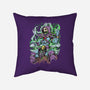 King Skeleton-None-Removable Cover w Insert-Throw Pillow-Guilherme magno de oliveira