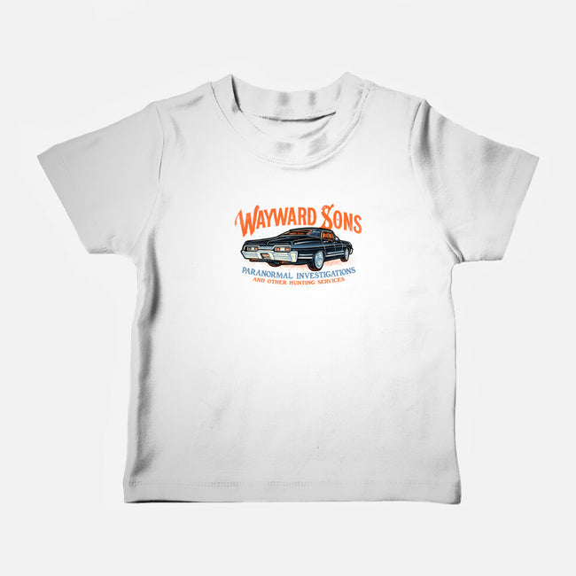 Wayward Sons Paranormal Investigations-Baby-Basic-Tee-momma_gorilla
