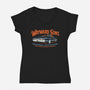 Wayward Sons Paranormal Investigations-Womens-V-Neck-Tee-momma_gorilla