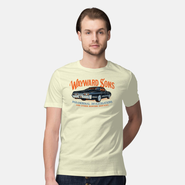 Wayward Sons Paranormal Investigations-Mens-Premium-Tee-momma_gorilla