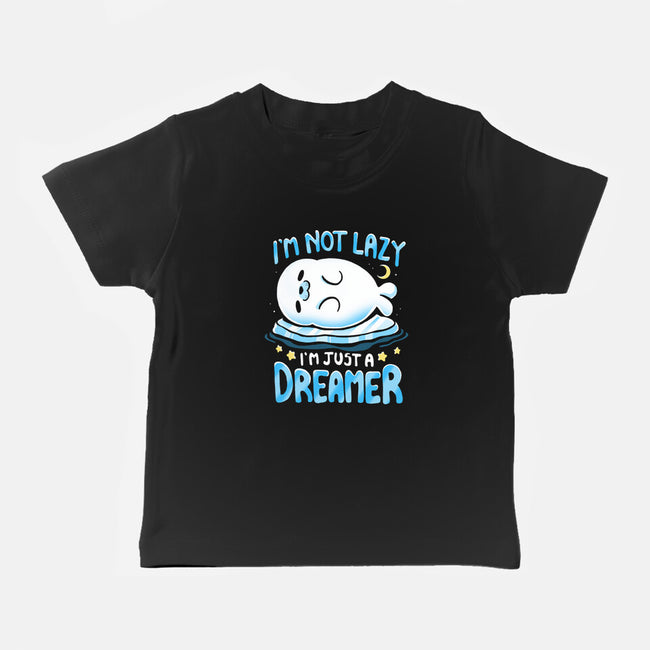 I'm Just A Dreamer-Baby-Basic-Tee-Vallina84