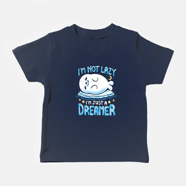 I'm Just A Dreamer-Baby-Basic-Tee-Vallina84